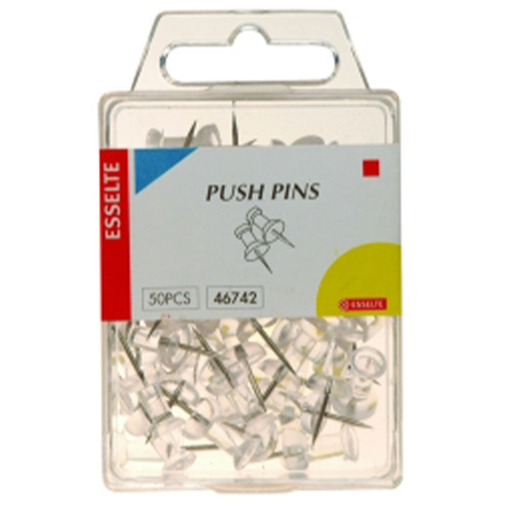 Esselte push -stift (paket med 50)