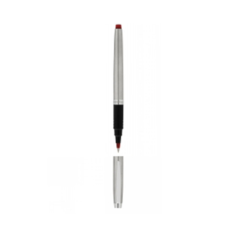 Artline Fine Fine Signature Rollerball Pen Barrel de plata