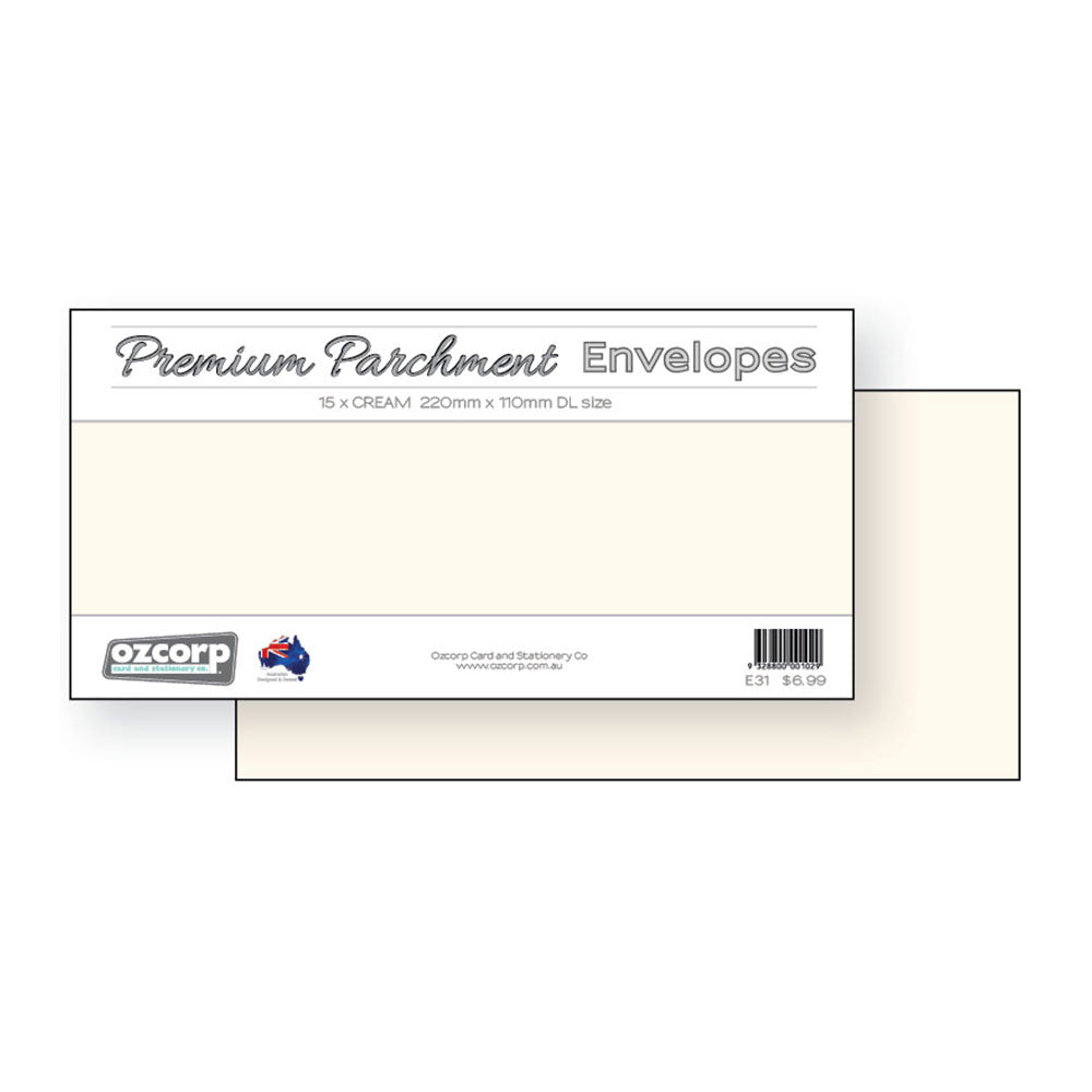 OZCORP DL PREMIUM PRACIMENT KONVELOPE 15PCS (22x11cm)