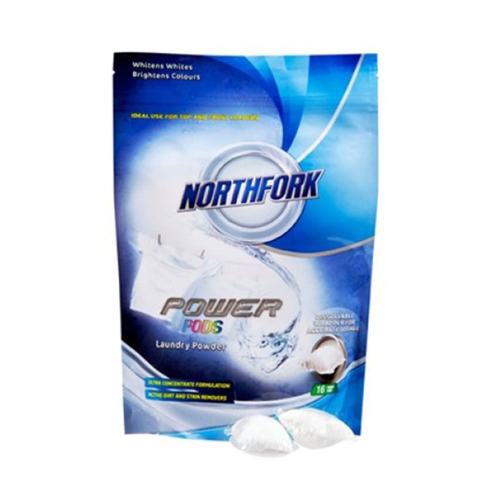 Northfork Laundry Washing Power Pack PODS 16pcs