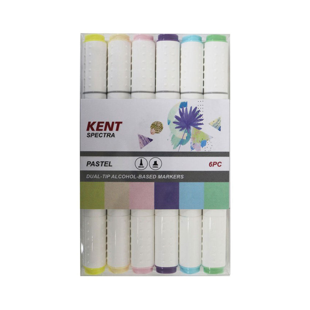 Kent Spectra Graphic Design Marker Zestaw 6PCS