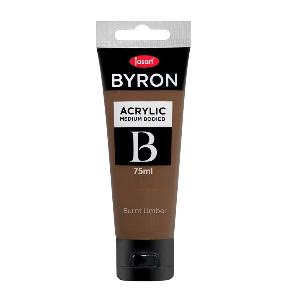 Jasart Byron Acryl -verf 75 ml (verbrand)