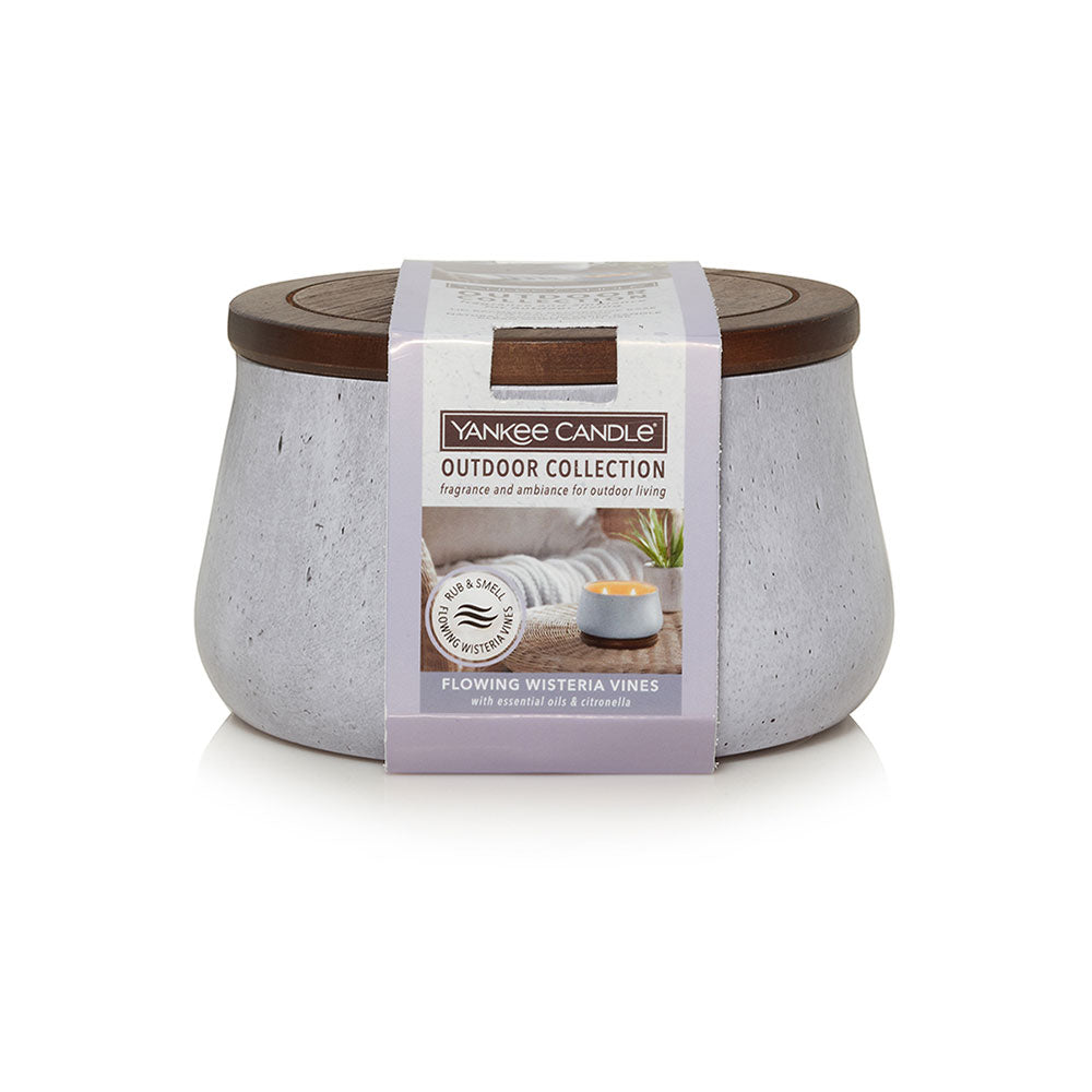 Yankee Candle Outdoor Flowing Wisteria Vines Jar