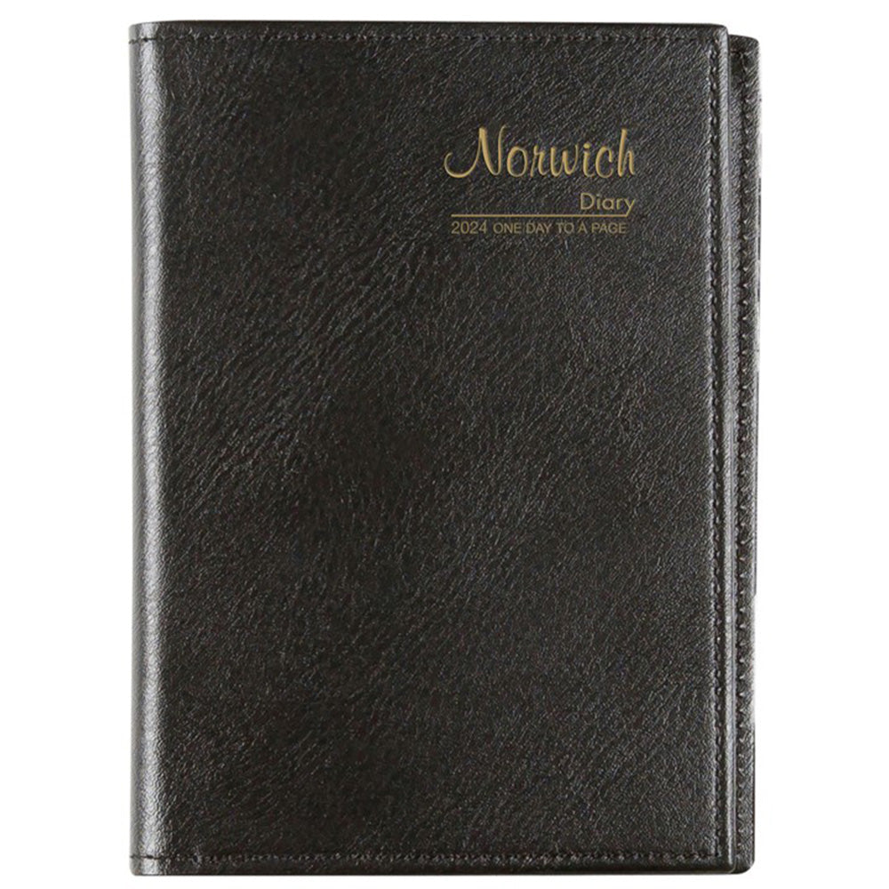 Cumberland Norwich A6 2024 Diary (zwart)