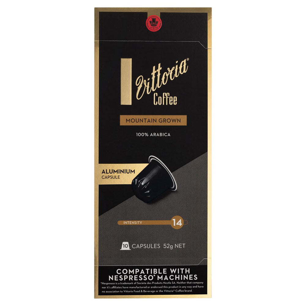 Vittoria Nespresso kompatible kaffekapsler 10'er