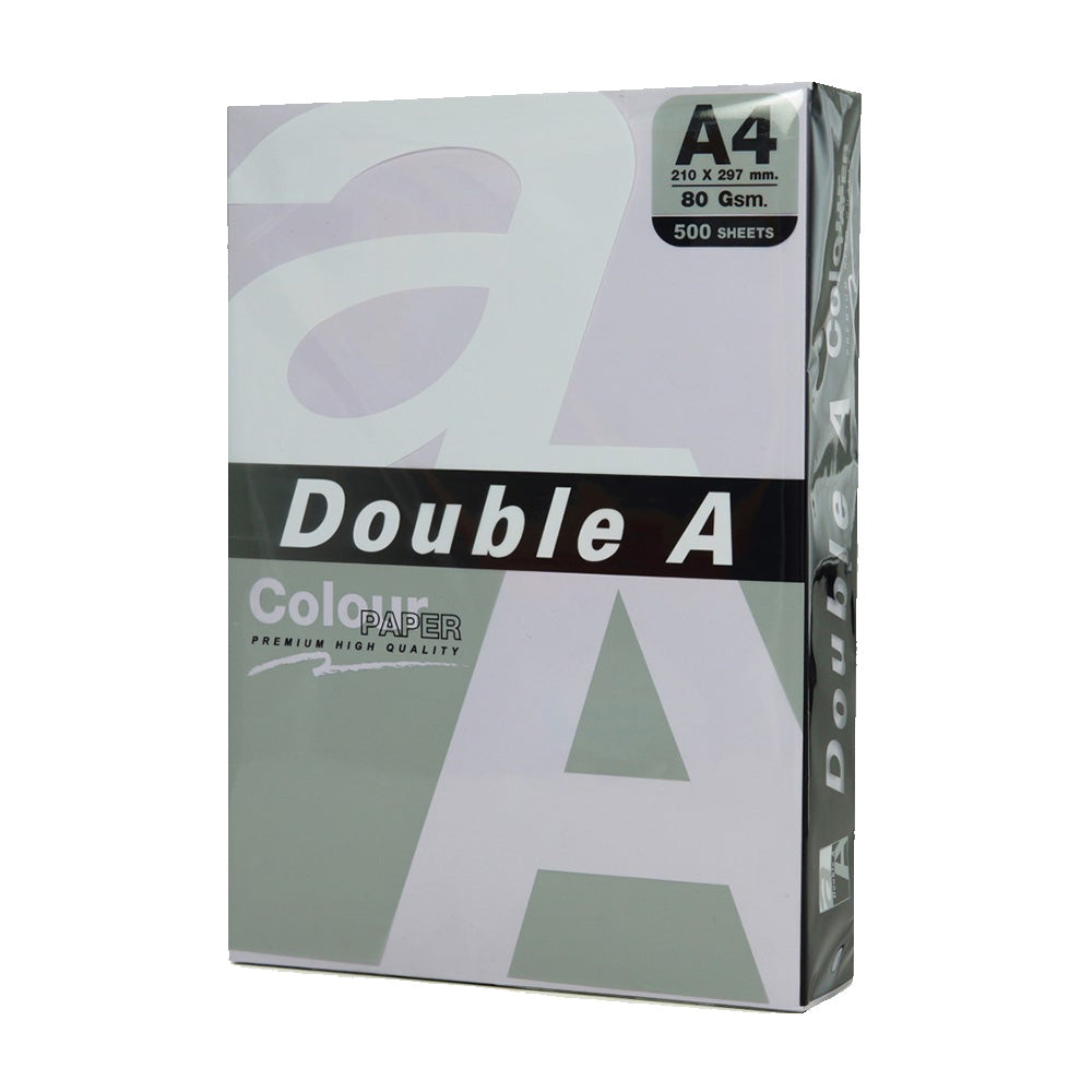 Dubbel A A4 80GSM Pastel Color Copy Paper 500pcs