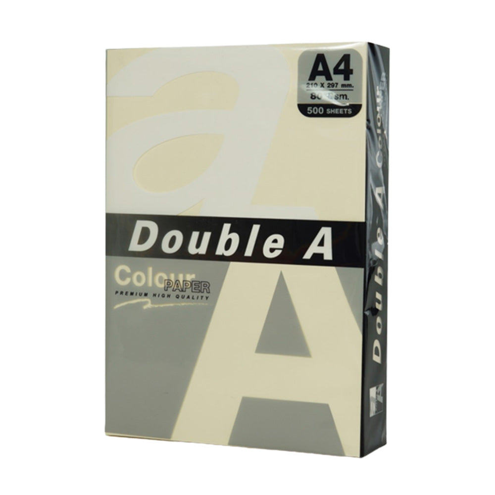 Dubbel A A4 80GSM Pastel Color Copy Paper 500pcs