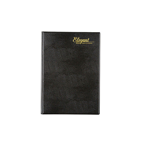 Cumberland Elegant A5 2024 Diary (Black)