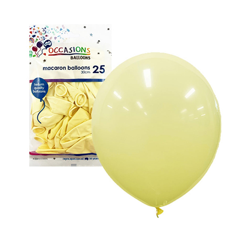 Alphen Macaron Pastel Balloons 30 cm (25pc)