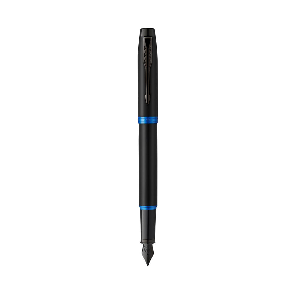 Parker Im Vibrant Rings Fountain Pen (sort)