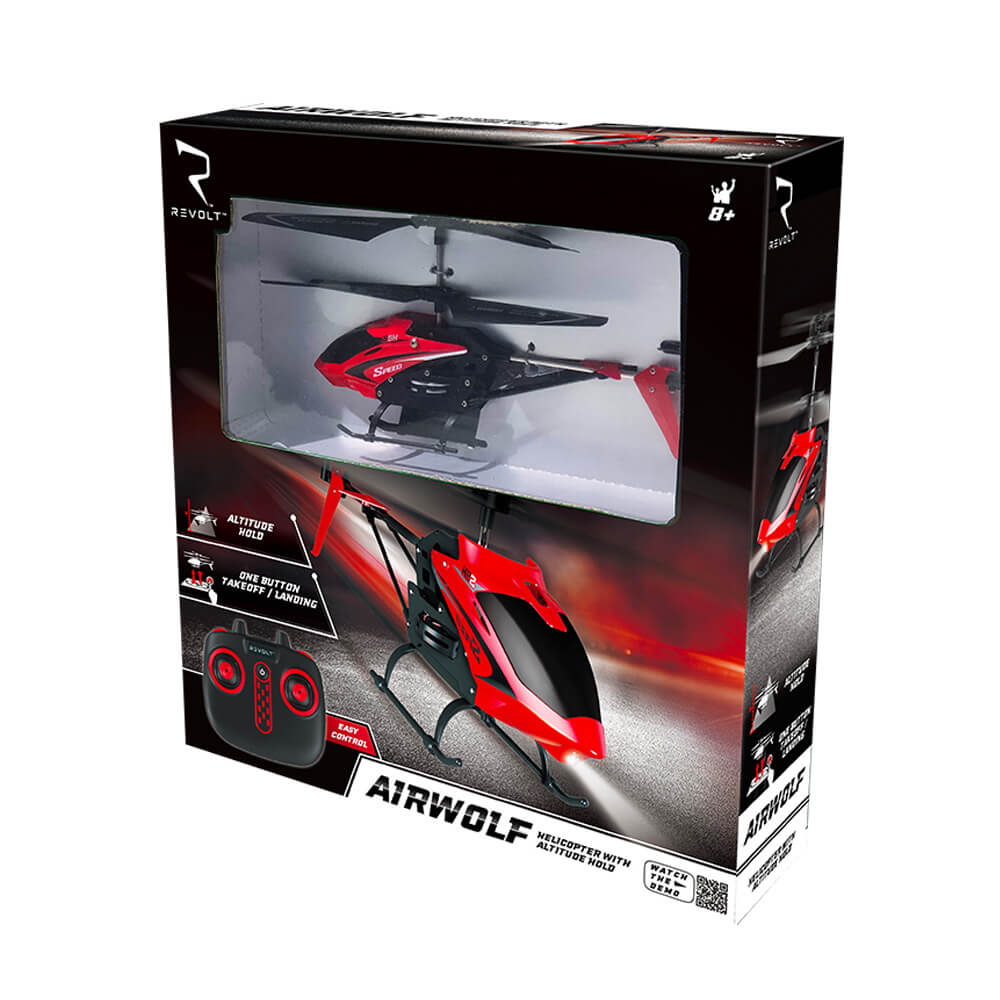 Revolt Radio Control Airwolf Helicopter with Auto Hover