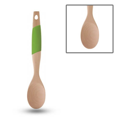 Art&Cook Beechwood Spoon - Green