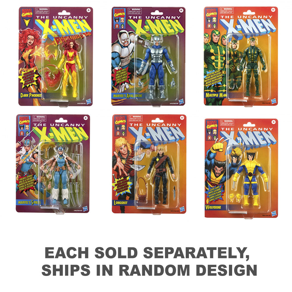 Marvel Comics X-Men Retro Action Figure (1pc Random)