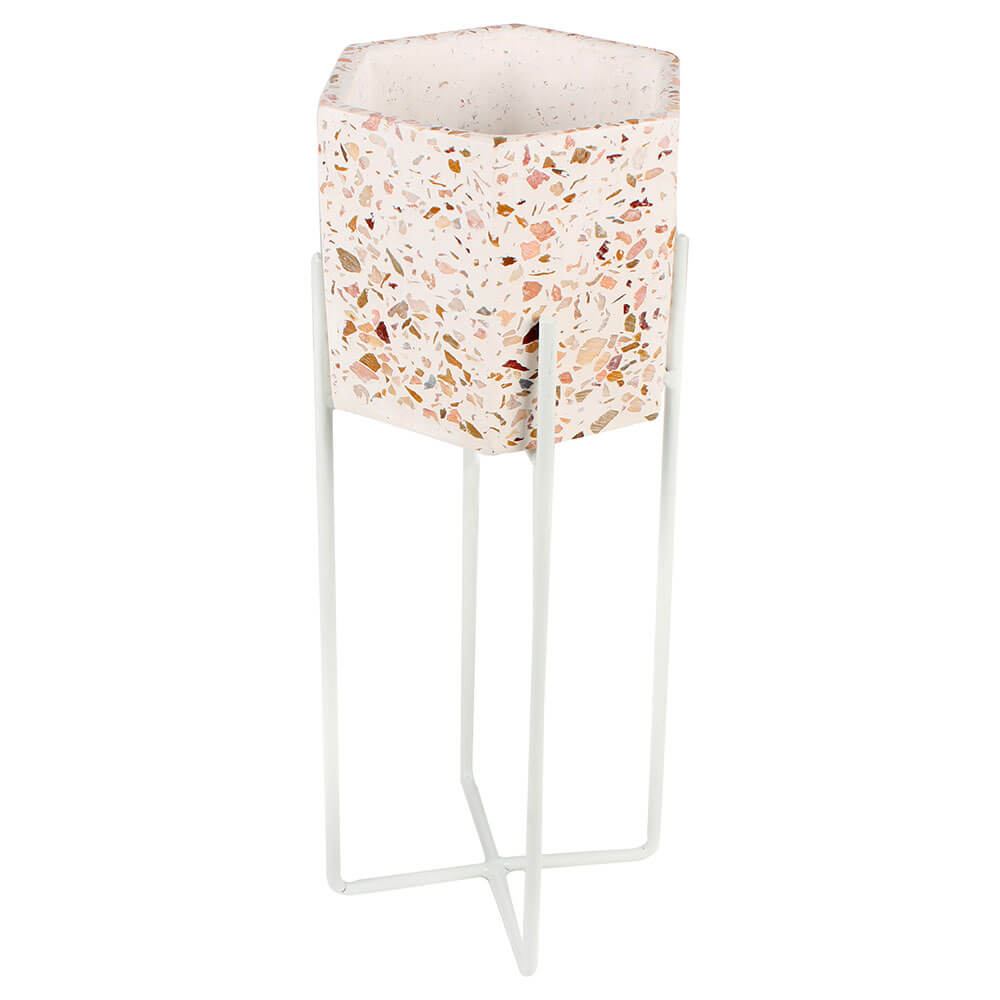 Stand Planter Luca Terrazzo