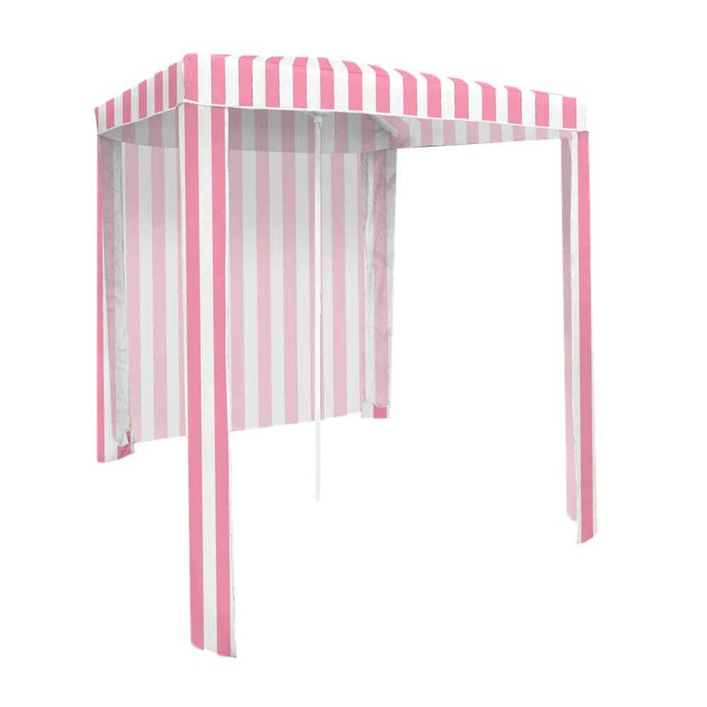 Hamptons Beach Cabana avec mur arrière (180x180 cm)