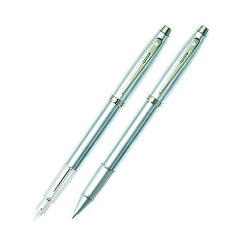 100 Brushed Chrome/Chrome Pen