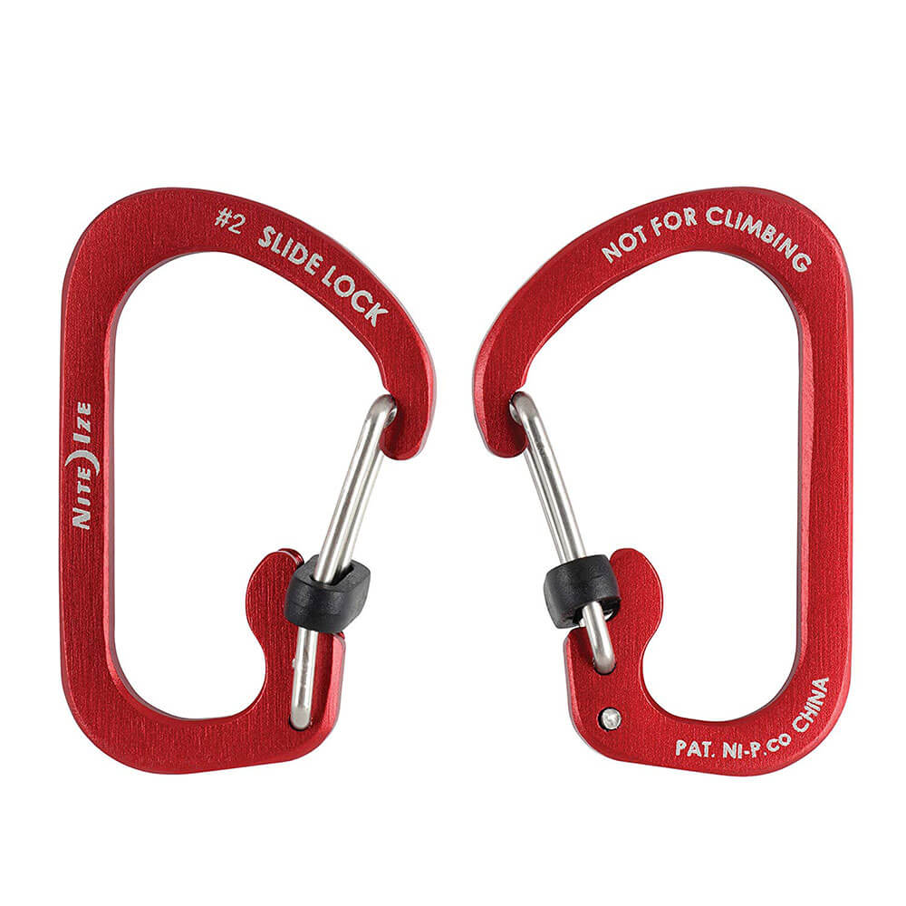 SlideLock Carabiner Aluminum