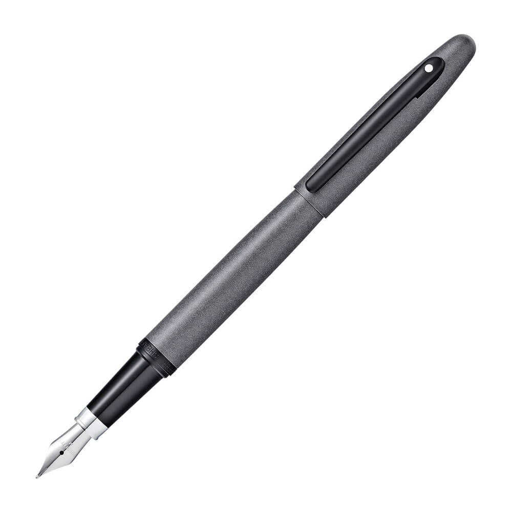 VFM Gun metal grigio e penna stilografica nera