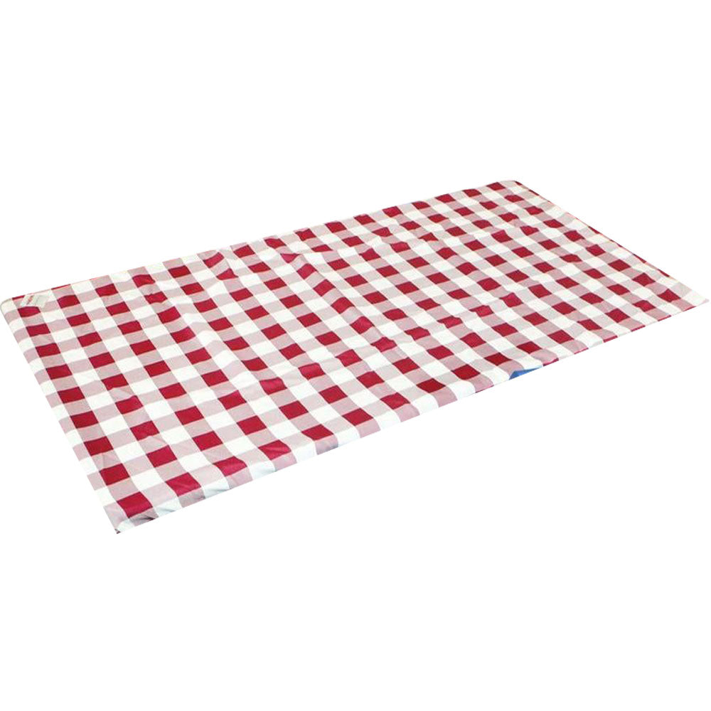 Rechteckige wasserfeste Tischdecke mit Gingham-Muster (120 x 90 cm)