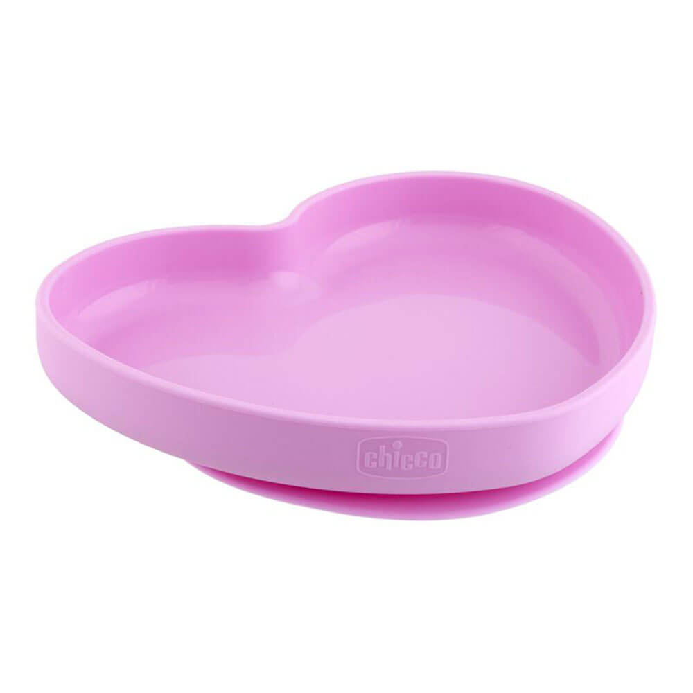 Chicco Nursing Baby Silicone Hjerteformet plade