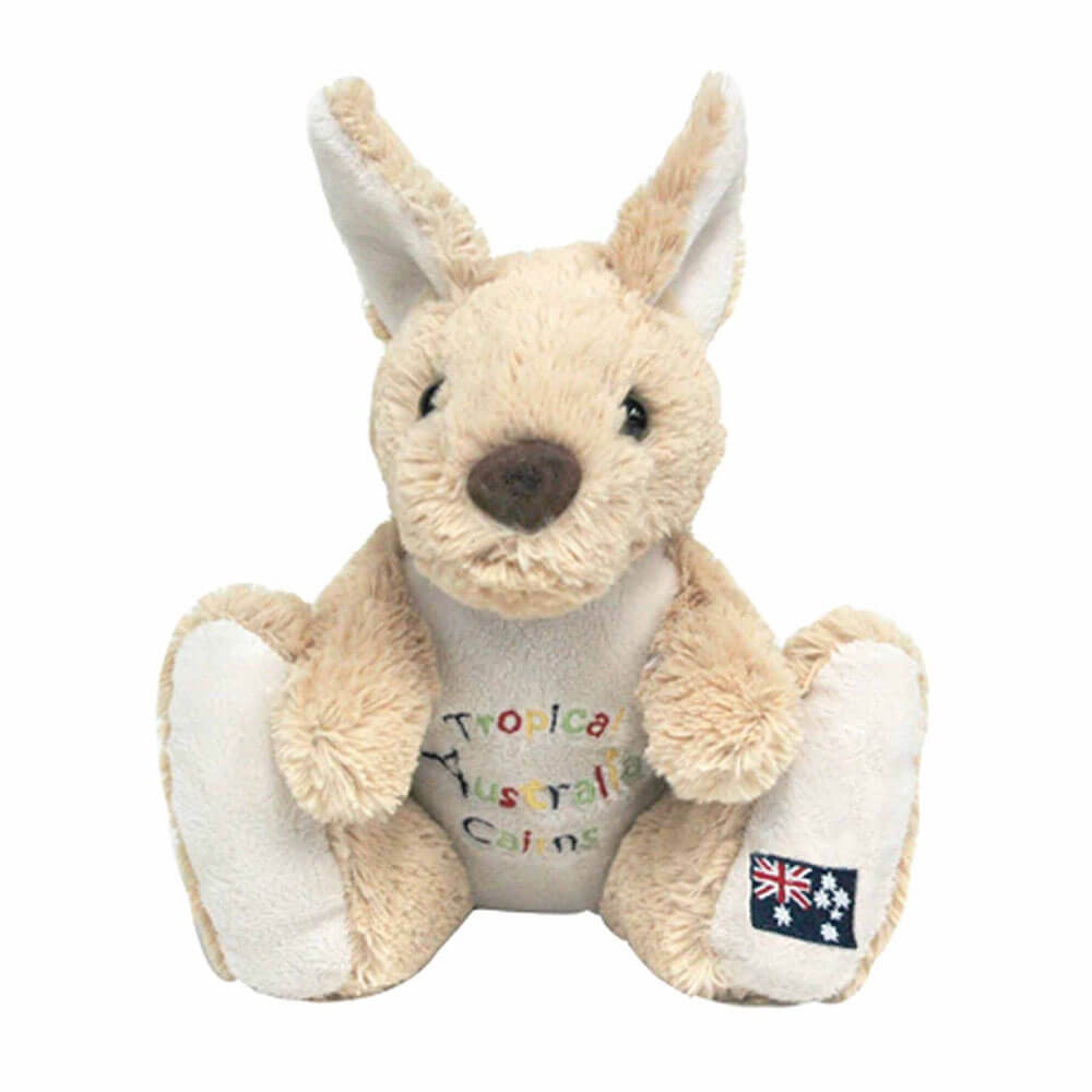 20 cm Kangaroo Plush m/ broderi