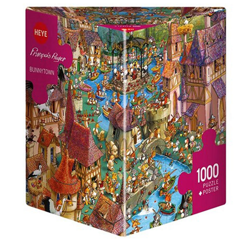 Heae Ruyer Triangular Jigsaw Puzzle 1000 stk