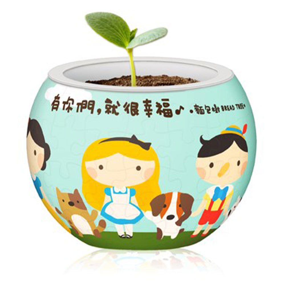 Pintoo Flowerpot 3D puzzle puzzle 80pcs