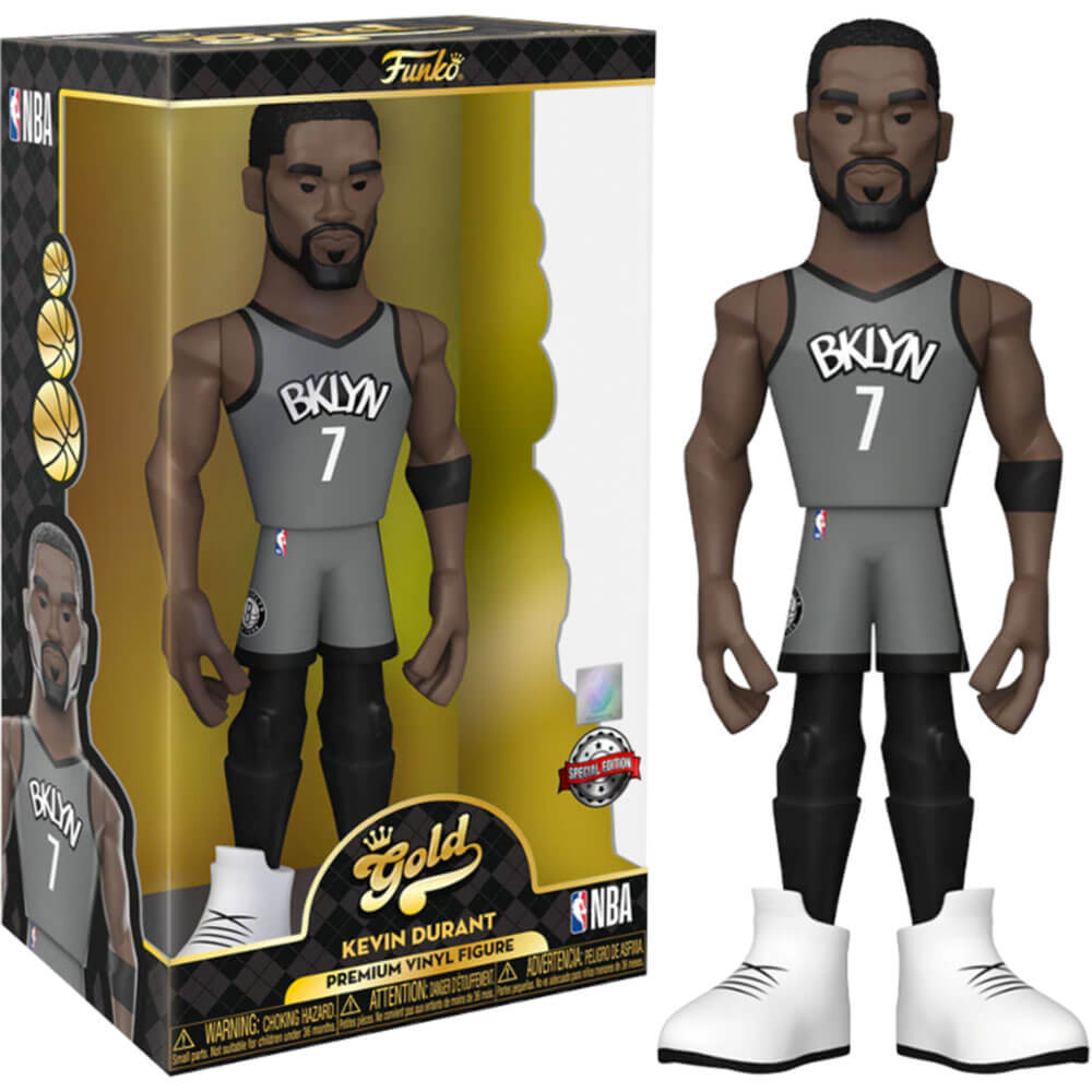 NBA: Nets Kevin Durant (CE'21) US Exclusive 12" Vinyl Gold