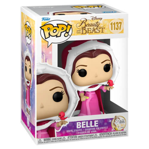 Beauty and the Beast 30th Anniv. Winter Belle Pop! Vinyl