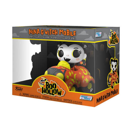 Boo Hollow Nina in Witch Mobile Paka Paka Ride