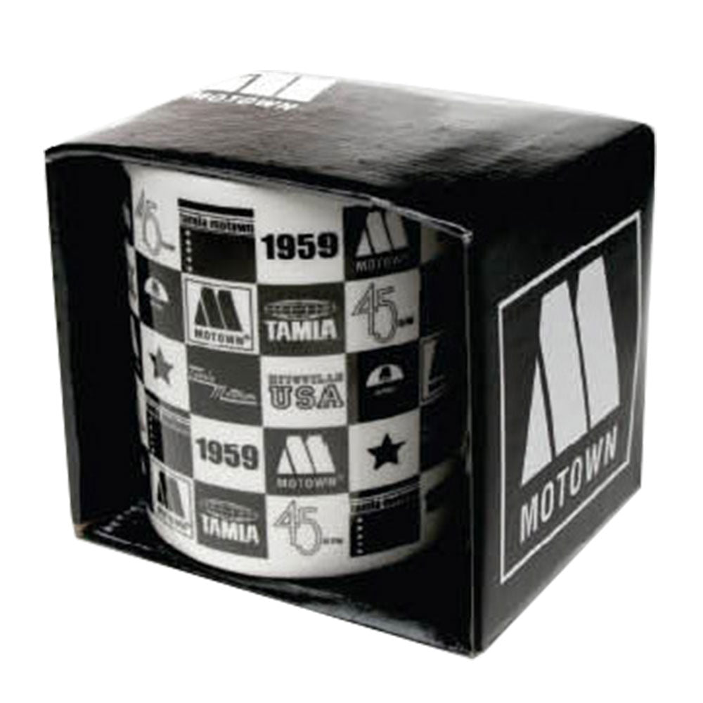 Motown Boxed Mug Checked