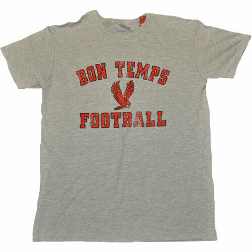 True Blood Bon Temps Football Male T-skjorte