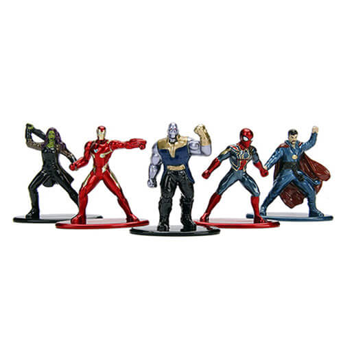 Avengers 3 Infinity War Nano Metal Figs 5 Pk