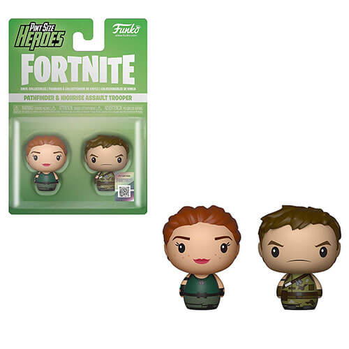 Fortnite Pathfinder Highrise Assault Trpr Pint Size Hero 2Pk