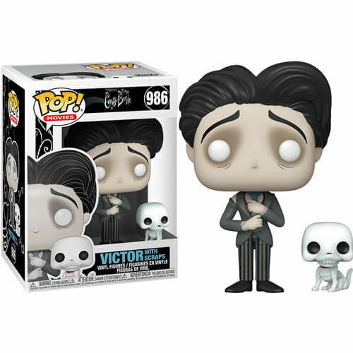 Corpse Bride Victor Van Dort with Scraps Pop! Vinyl