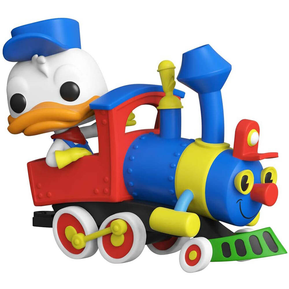 Disneyland 65th Donald in Train Engine Pop! Vinyl