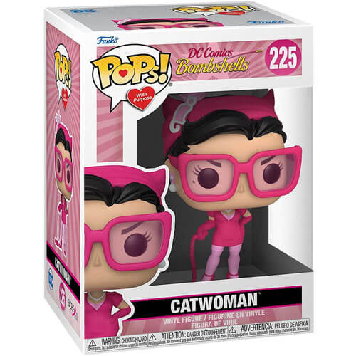 Catwoman Breast Cancer Awareness Pop! Vinyl