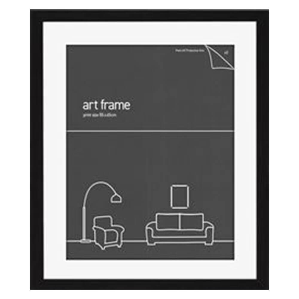 Impact decoratief frame met dubbele mat (zwart)