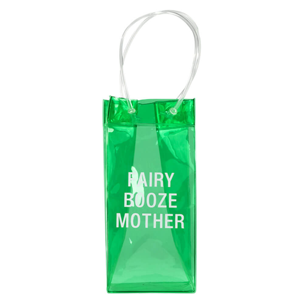 Zeg wat PVC Wine Tote