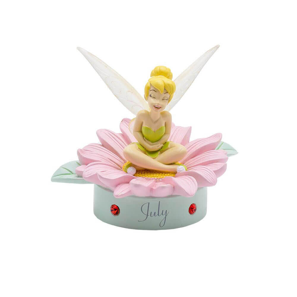 Escultura de birthstone bell tinker bell