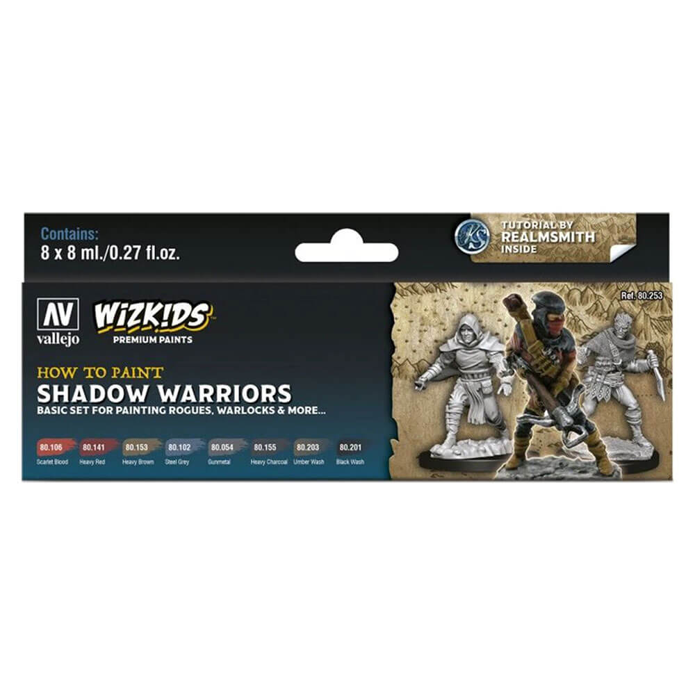 Vallejo Wizkids Premium Paint Set