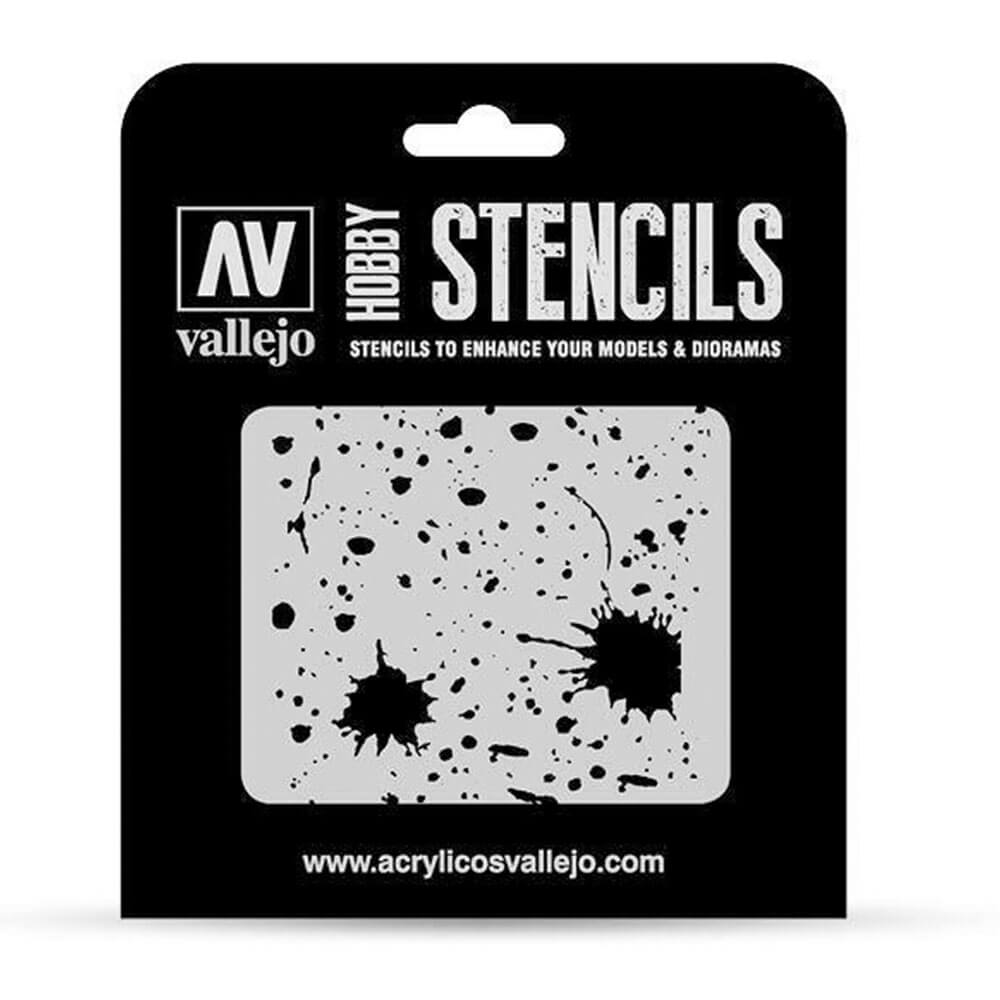 Vallejo Stencils Effetti della consistenza