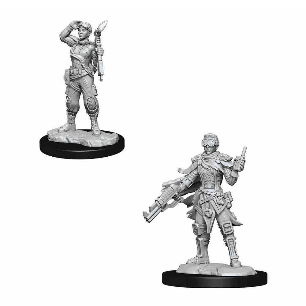 Cortes profundos de Starfinder mini sin pintar