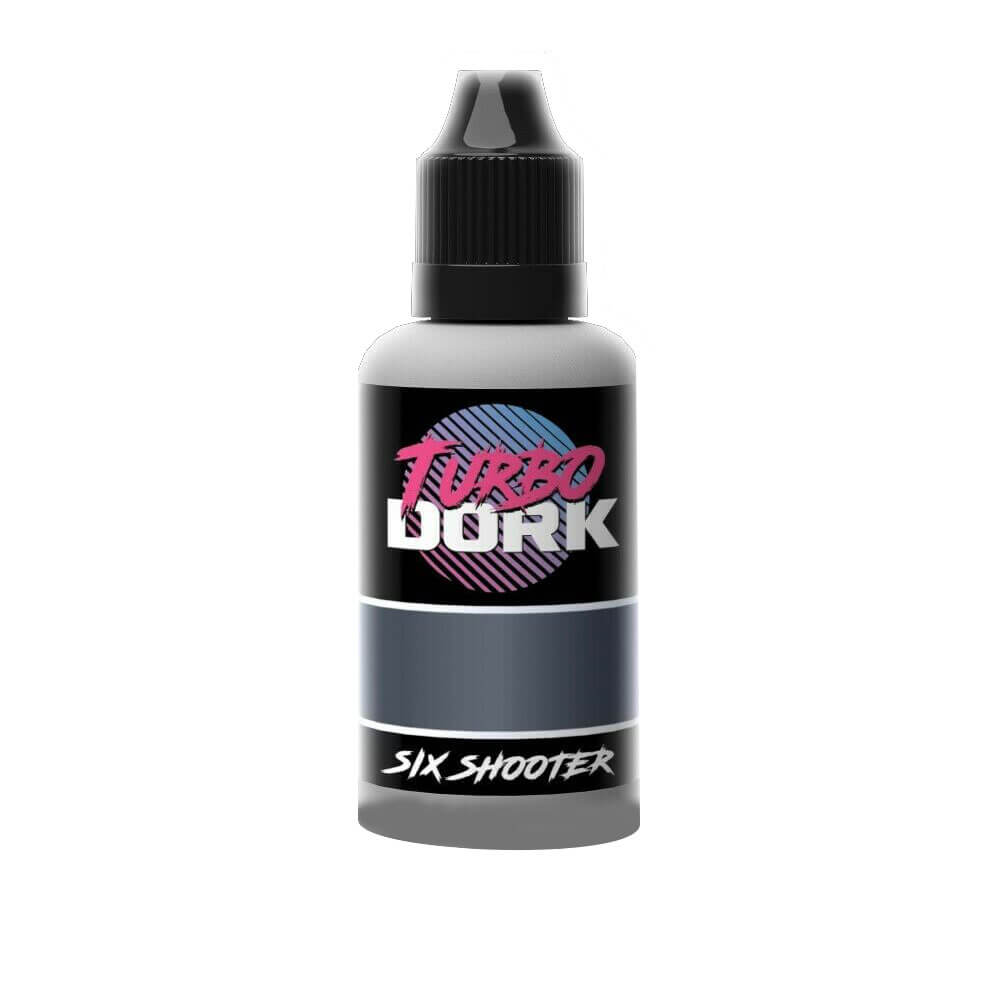 Turbo dork metallisk akrylmaling 20 ml flaske