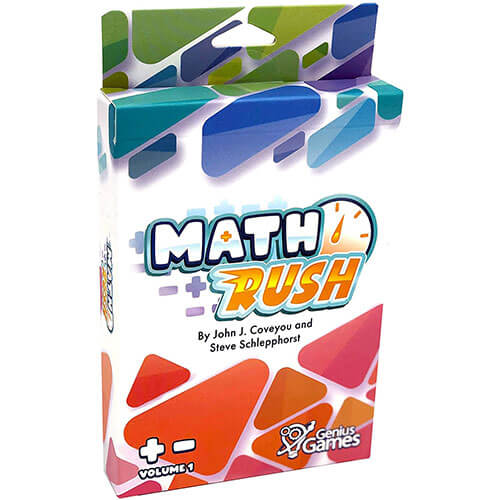 Math Rush Multiplication & Exponents Board Game