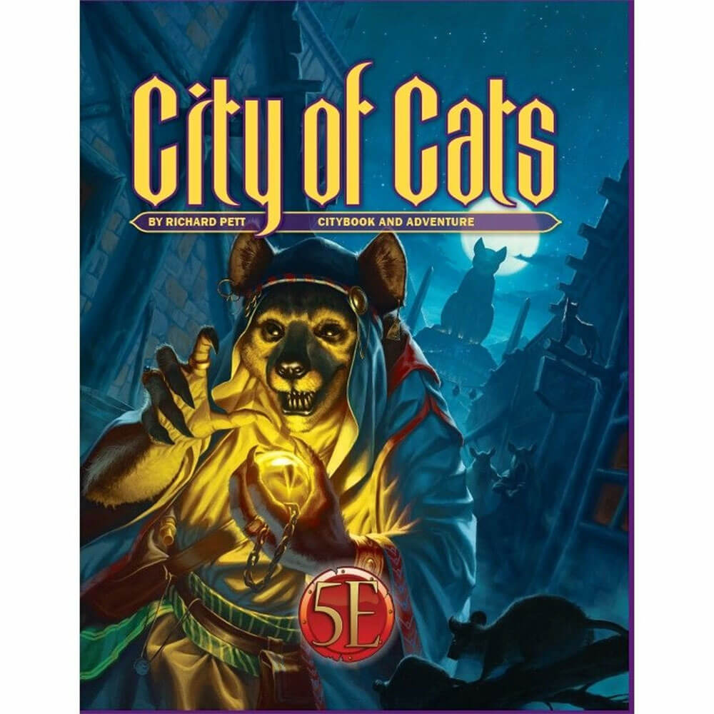 Kobold Press City of Cats for 5th Edition Roleplaying Game