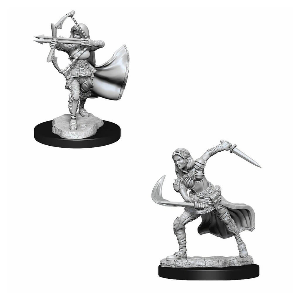 D&D Nolzurs não pintados em miniaturas