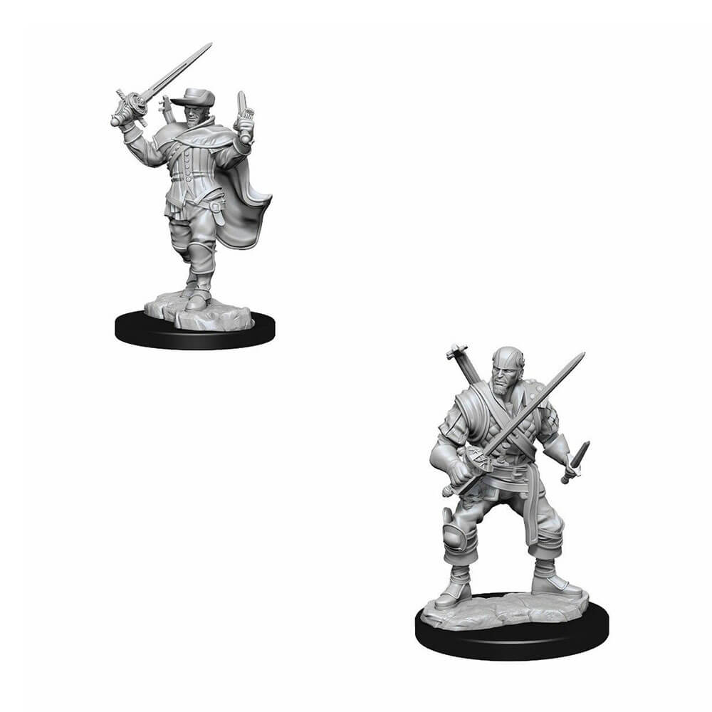 D&D Nolzurs não pintados em miniaturas