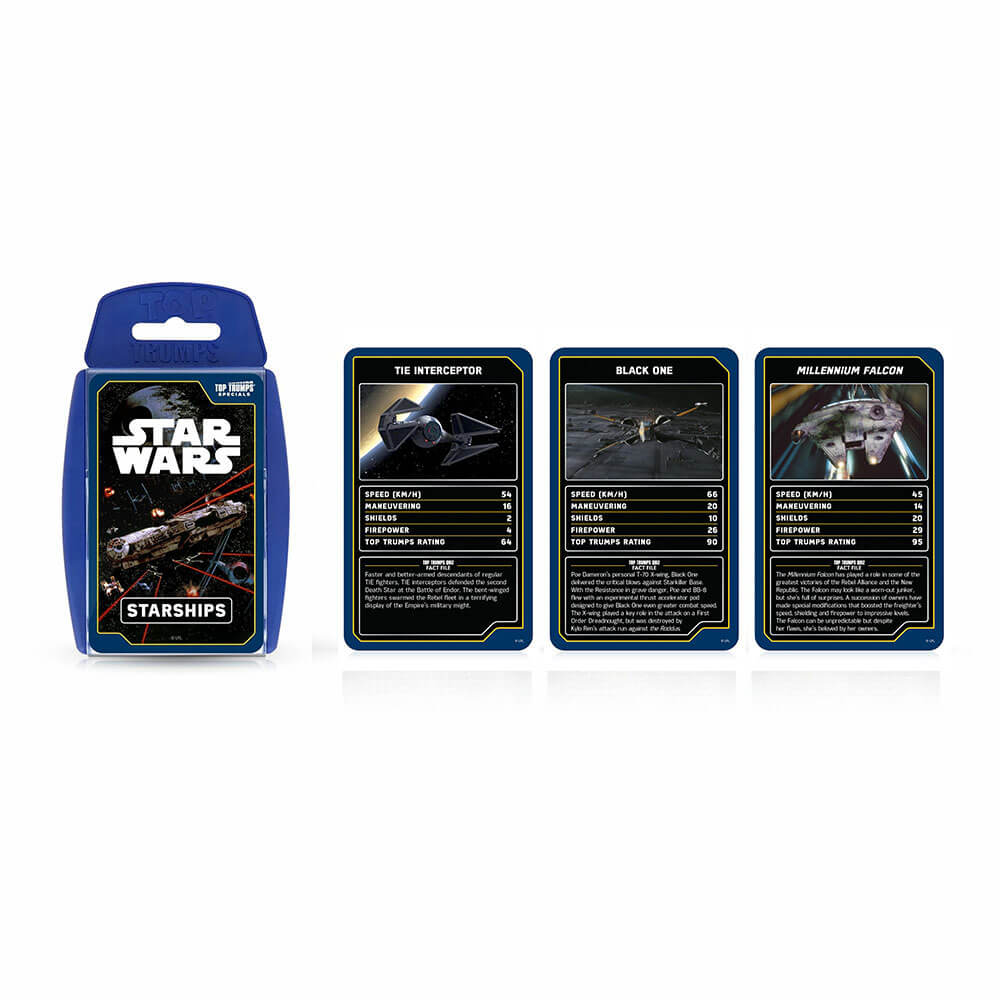 TOP Trumps filmleksaker