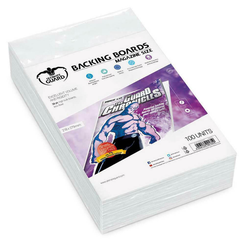 Ultimate Guard Comic Backing Boards 100pk